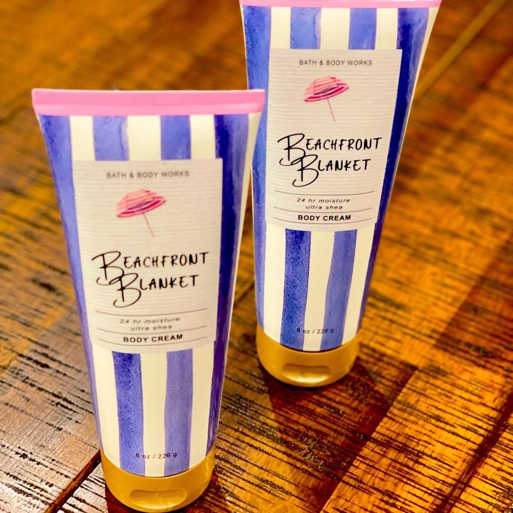 BATH & BODY WORKS beachfront blanket body cream